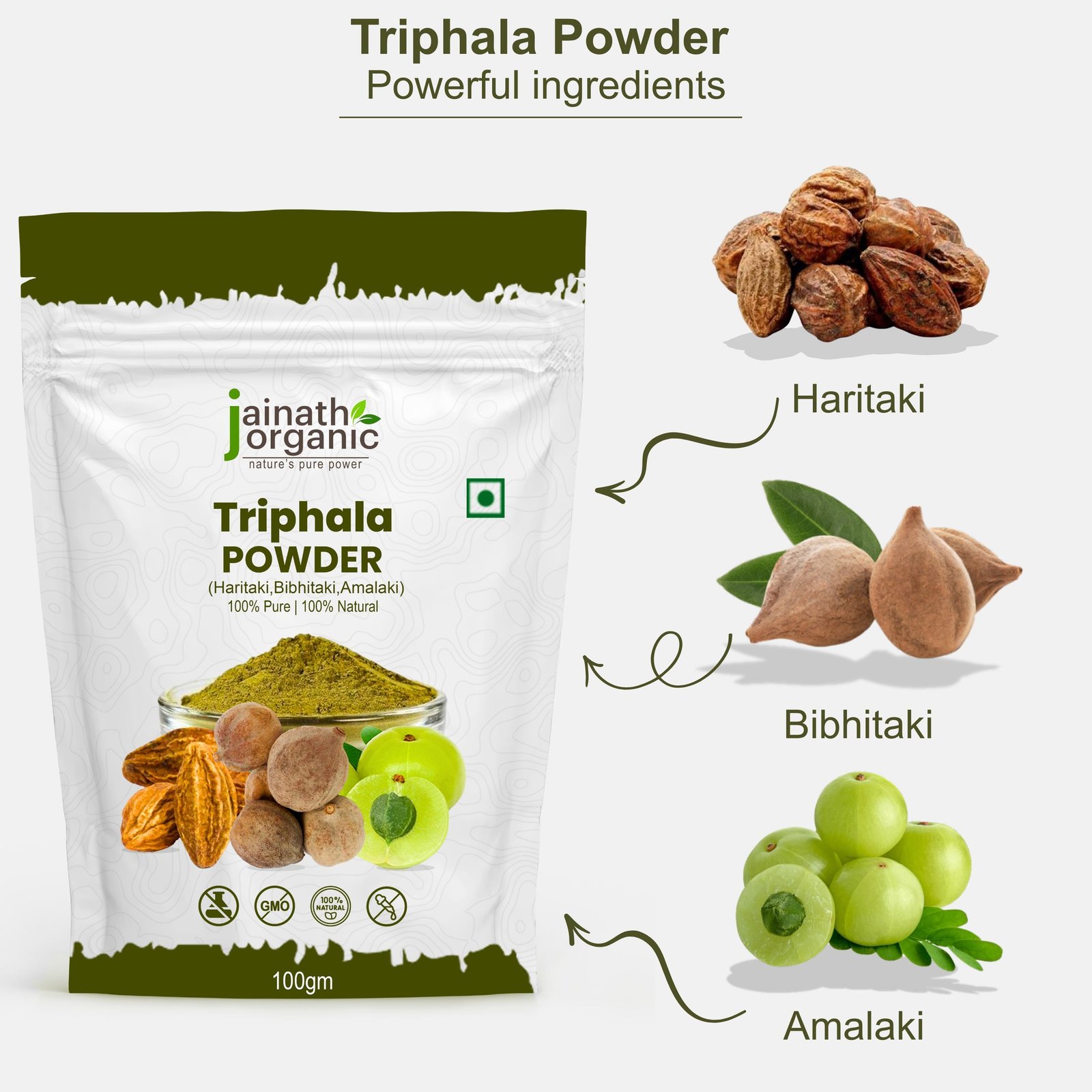 Pure Triphala Powder 1